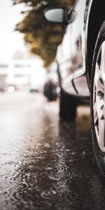 Cars,Machine,Puddle,Drops,Car,Wheel,Rain