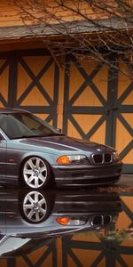 Cars,Reflection,Side View,E46,Bmw