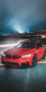 Тачки (Cars),Красный,Дорога,Машина,Bmw 320I,Вид Спереди,Бмв (Bmw)