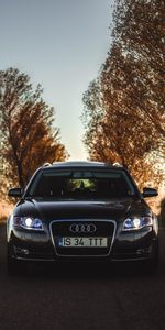 Voitures,Route,Audi Q7,Vue De Face,Audi,Voiture