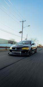 Vitesse,Route,Le Noir,La Vitesse,Mitsubishi,Voitures,Voiture