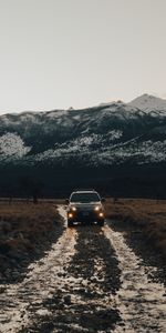 Cars,Rocks,Road,Front View,Car,Toyota,Suv