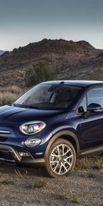 Fiat,500X,Randonnée,Vue De Côté,Trekking,Voitures