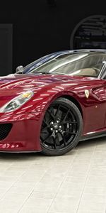 599 Gto,Тачки (Cars),Спорткар,Феррари (Ferrari),Вид Сбоку