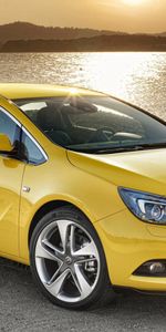 Gtc,Астра,Вид Сбоку,Тачки (Cars),Желтый,Опель (Opel)