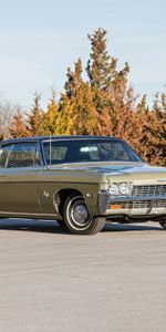 Coupé,Impala Ss,Chevrolet,1968,Compartiment,Voitures,Vue De Côté