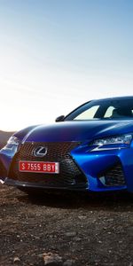 Gs,Тачки (Cars),Вид Сбоку,Синий,Лексус (Lexus)