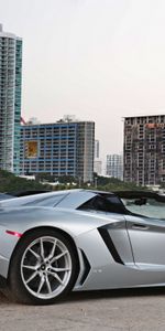 Lamborghini Aventador,Roadster,Lp700 4,Voitures,Vue De Côté,Lamborghini