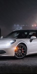 Us Spec,Spécifications Américaines,4C,Voitures,Araignée,Vue De Côté,Alfa Romeo