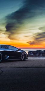 Cars,Side View,V12,Lp640 4,Murcielago,Sunset,Lamborghini