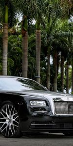 Тачки (Cars),Wraith,Rolls Royce,Вид Сбоку,Черный