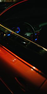 Cars,Steering Wheel,Rudder,Salon,Panel,Dark,Car