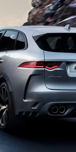 Ягуар (Jaguar),Тачки (Cars),Движение,Jaguar F Pace,Кроссовер,Вид Сбоку