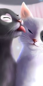 Gatos,Sensibilidad,Ternura,Gatitos,Arte