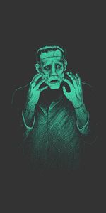 Character,Personage,Frankenstein,Minimalism,Vector