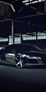 Cw 5,Noir Mat,Chrome,R8,Le Noir,Voitures,Audi