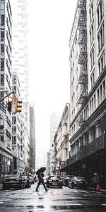 Cities,Auto,Building,City,Street,People,Rain