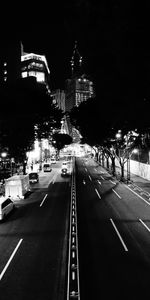 Ciudades,Edificio,Camino,Ciudad Nocturna,Bw,Ciudad De Noche,Automóvil,Chb