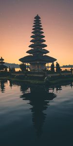 Cities,Bali,Water,Tower,Temple