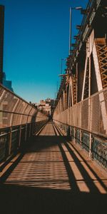 Cities,Bridge,Transition,Metal Handrails