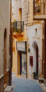 Cities,Building,Malta,Lane,Victoria,Street