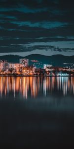 Imeuble,Bâtiment,Tour,Villes,La Tour,Ville De Nuit