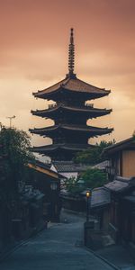 Ciudades,Edificio,Sien,Porcelana,Pagoda,Templo,Calle,China