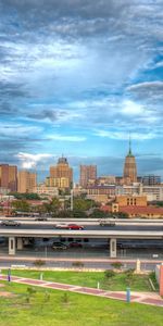 Ciudades,Edificio,Camino,Panorama,San Antonio,Puente,Texas