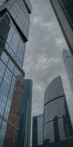 Cities,Building,Skyscrapers,Bottom View,City