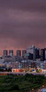 Ciudades,Noche,Rascacielos,Edificio,Chicago,Ciudad