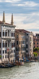 Cities,Channel,Rialto,Venice,Italy