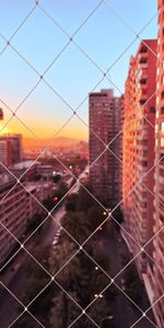 Cities,City,Building,View,Sunset,Grid