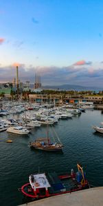 Cities,City,Pier,Wharf,Port,Boats