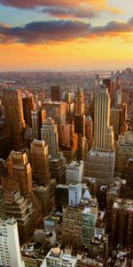 Cities,Clouds,Building,Sunset,City