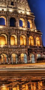 Villes,Ruines,Se Ruiner,Colisée,Hdr,Rome,Italie