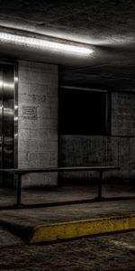 Cities,Hdr,Bench,Lift,Elevator,Parking