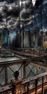 Cities,Height,Bridge,Design,City,Hdr,Iron,Construction