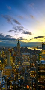 Cities,Houses,Sky,Sun,Landscape