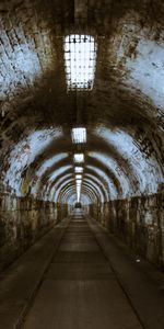 Cities,Illumination,Abandoned,Tunnel,Underground,Lighting