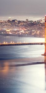 Les Lumières,Lumières,Villes,Hdr,Pont,San Francisco,Nuit