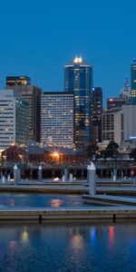 Cities,Melbourne,State Of Victoria,Victoria State,Panorama,Australia,Landscape