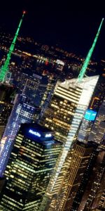 Cities,Night,Building,Shine,Light,Skyscrapers,New York