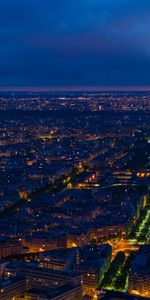 Ciudad Nocturna,Luces De La Ciudad,Ciudades,Francia,París,Ciudad De Noche,Torre Eiffel