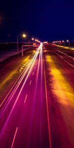 Cities,Night,Lights,Shine,Light,Road,Lanterns,Backlight,Illumination