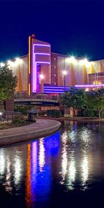 Cities,Reflection,San Antonio,Rivers,Building,Texas