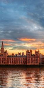 Cities,Rivers,Thames,Palace Of Westminster,Big Ben,City,Hdr,London