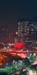 Ciudades,Exposición Prolongada,Ciudad Nocturna,Camino,Larga Exposición,Ciudad De Noche