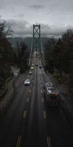 Mouvement,Vancouver,Route,Circulation,Pont,Villes,Canada,Transports