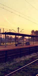 Cities,Sky,Building,Station,Railway