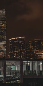 Ciudades,Edificio,Ciudad Nocturna,Hong Kong,Hong Kong Z A E,Rascacielos,Ciudad De Noche